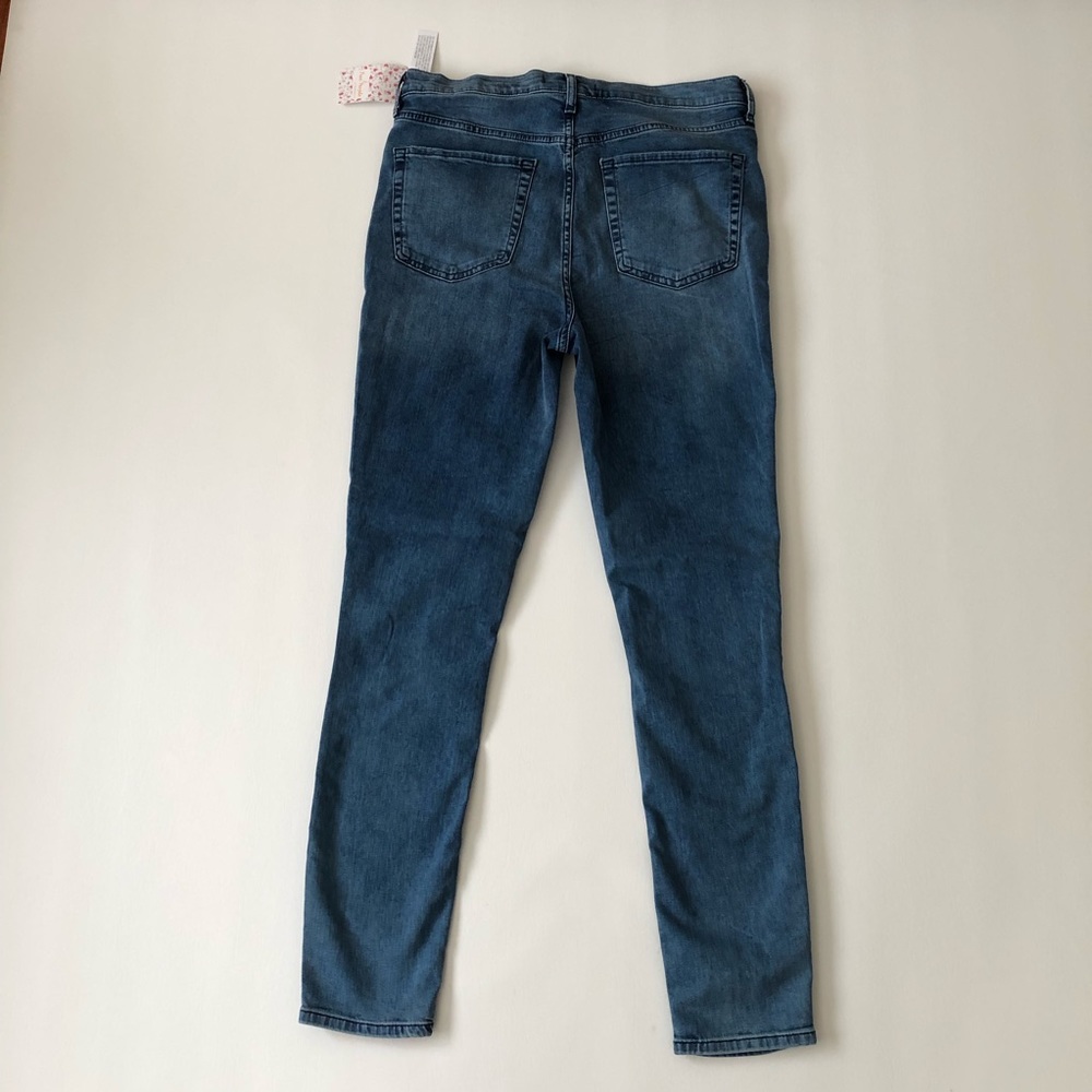 Free People High Rise Skinny Jeans - Picture 2 of 8